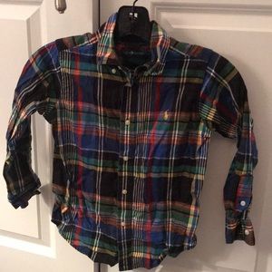 Boys size 5 Ralph Lauren button down